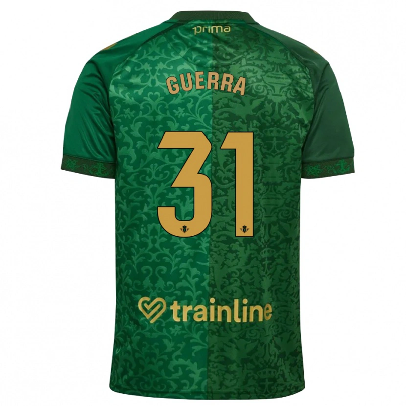 Danxen Heren Ana Guerra Morcillo #31 Bosgroen Donker Goudenrood Uitshirt Uittenue 2026/27 T-Shirt