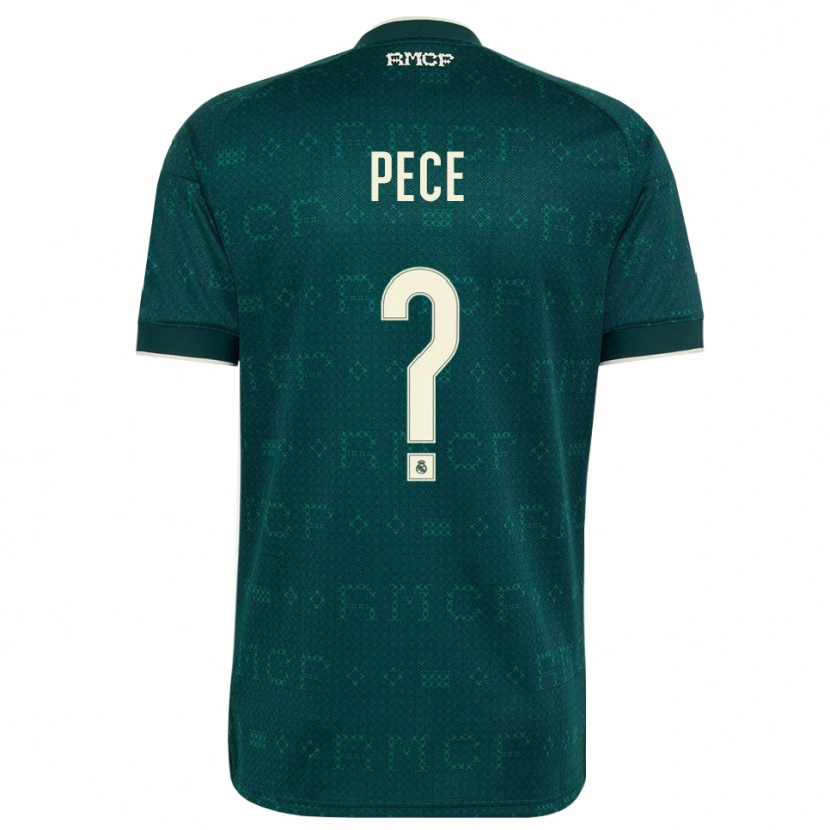 Danxen Heren Pece #0 Donker Leigrijs Wit Uitshirt Uittenue 2026/27 T-Shirt
