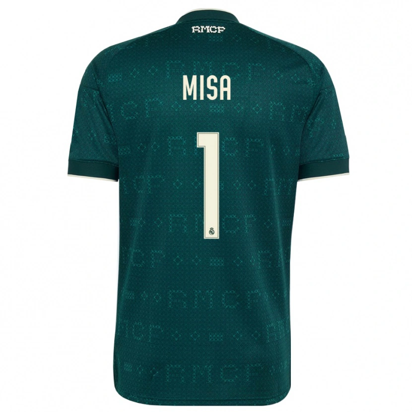 Danxen Heren Misa Rodríguez #1 Donker Leigrijs Wit Uitshirt Uittenue 2026/27 T-Shirt