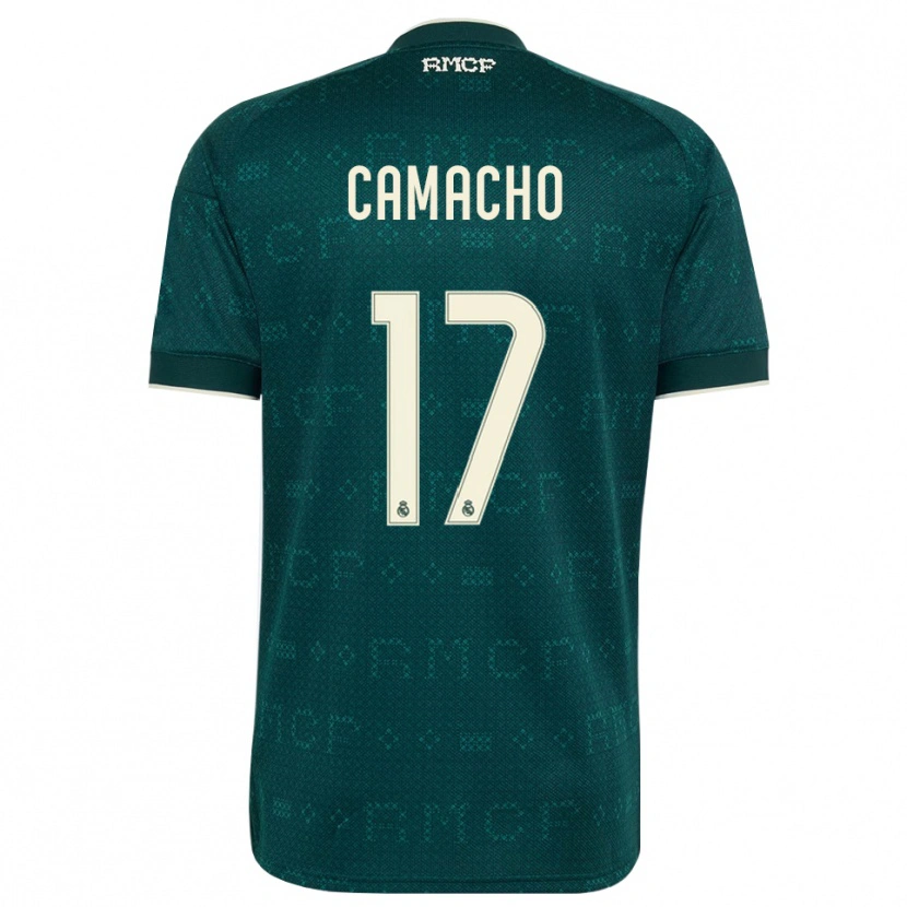 Danxen Heren Carla Camacho #17 Donker Leigrijs Wit Uitshirt Uittenue 2026/27 T-Shirt