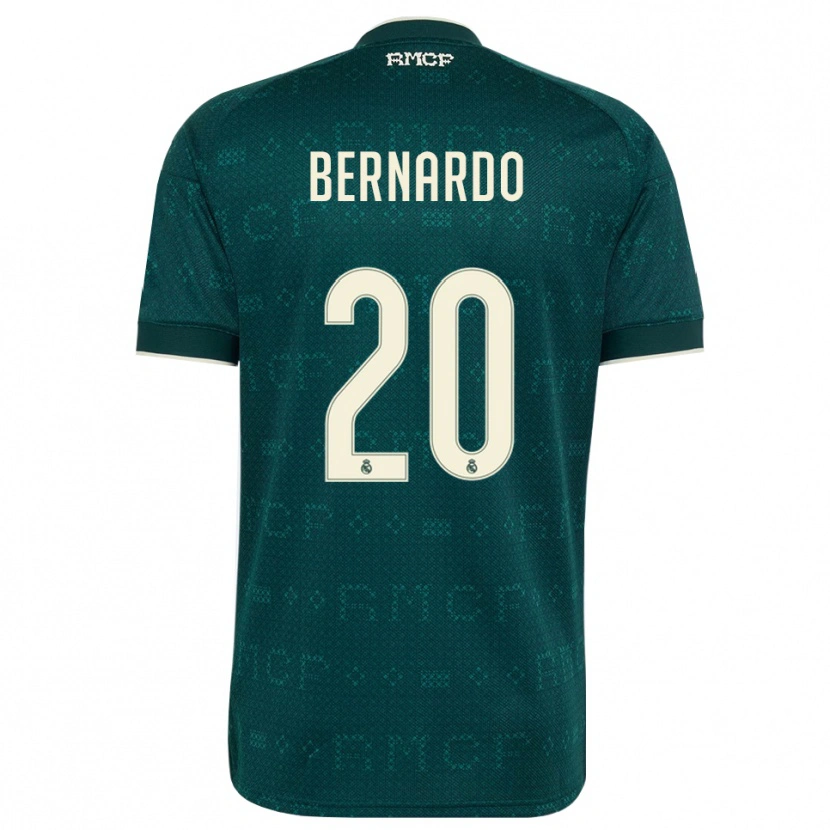 Danxen Heren Bernardo Silva #20 Donker Leigrijs Wit Uitshirt Uittenue 2026/27 T-Shirt