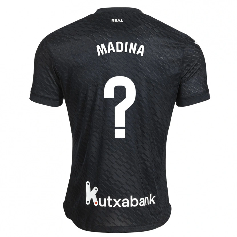 Danxen Heren Aimar Madina #0 Zwart Wit Uitshirt Uittenue 2026/27 T-Shirt
