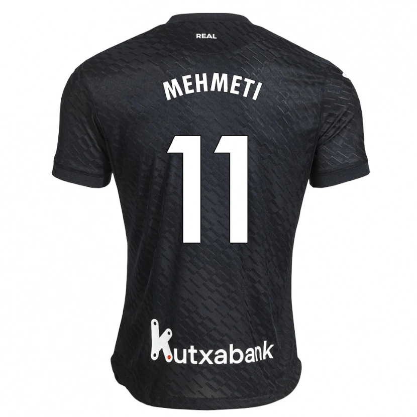Danxen Heren Dion Mehmeti #11 Zwart Wit Uitshirt Uittenue 2026/27 T-Shirt
