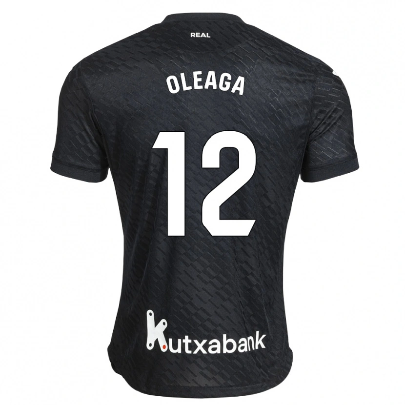 Danxen Heren Joan Oleaga #12 Zwart Wit Uitshirt Uittenue 2026/27 T-Shirt
