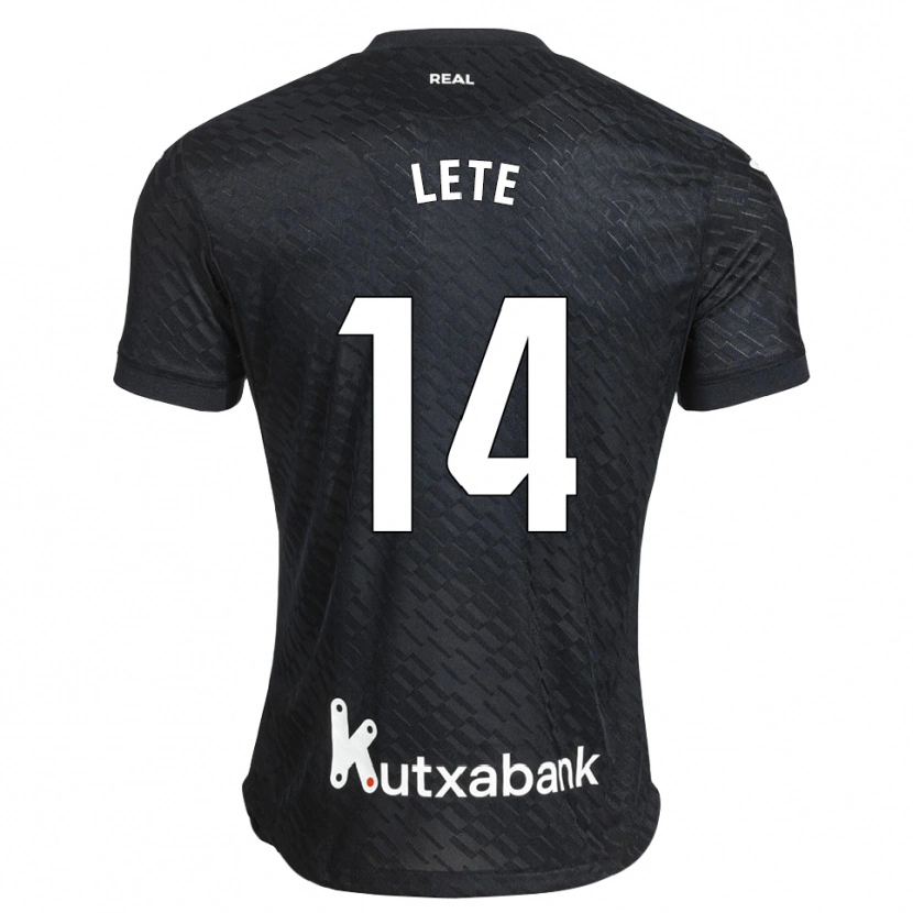 Danxen Heren Eñaut Lete #14 Zwart Wit Uitshirt Uittenue 2026/27 T-Shirt
