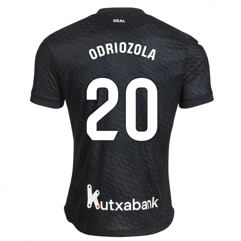 Danxen Heren Álvaro Odriozola #20 Zwart Wit Uitshirt Uittenue 2026/27 T-Shirt