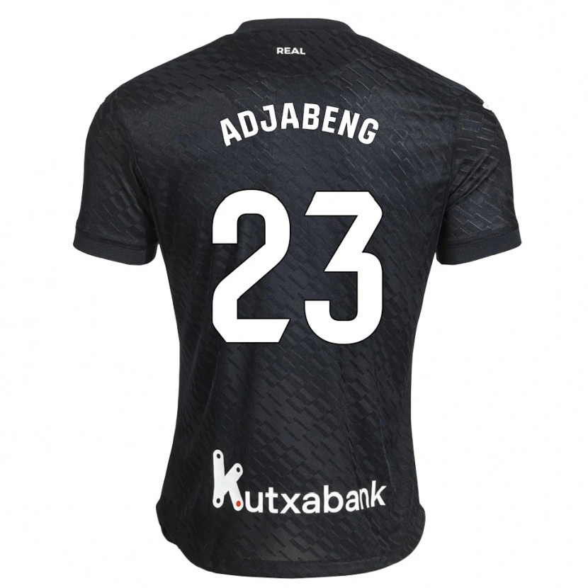 Danxen Heren Andrews Adjabeng #23 Zwart Wit Uitshirt Uittenue 2026/27 T-Shirt