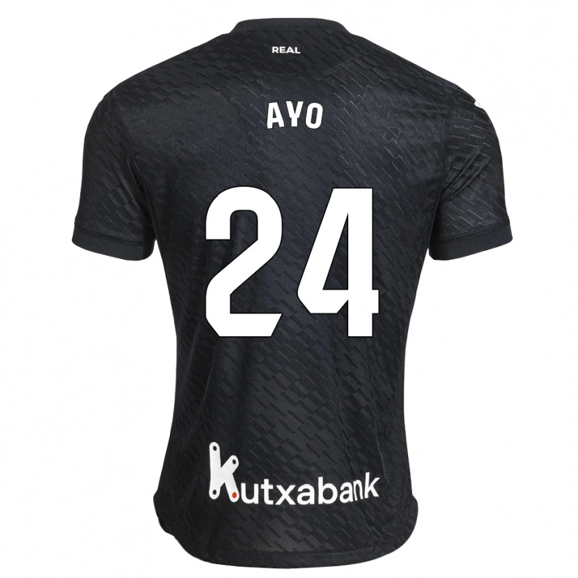 Danxen Heren Unax Ayo #24 Zwart Wit Uitshirt Uittenue 2026/27 T-Shirt
