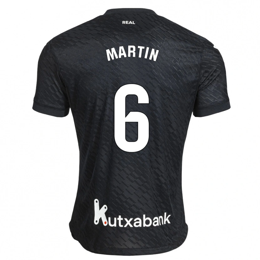 Danxen Heren Jon Martín #6 Zwart Wit Uitshirt Uittenue 2026/27 T-Shirt