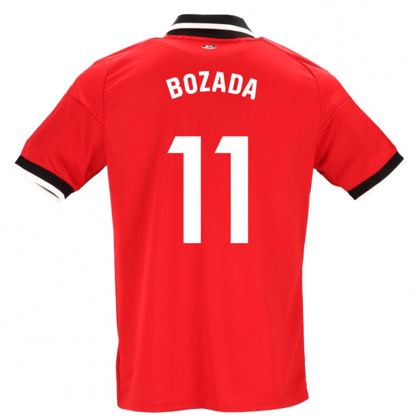 Danxen Heren José Antonio Bozada #11 Zwart Wit Rood Uitshirt Uittenue 2026/27 T-Shirt