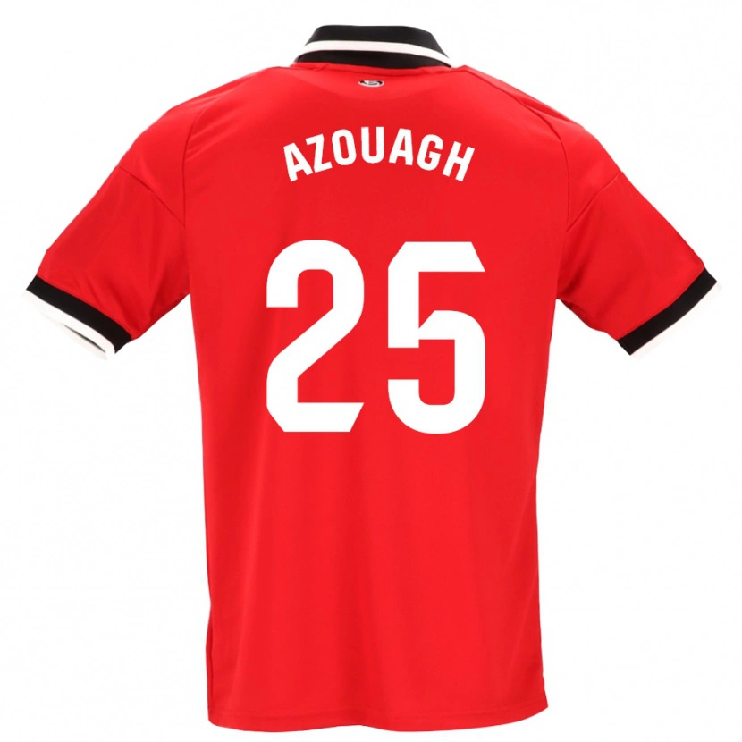 Danxen Heren Rayan Azouagh #25 Zwart Wit Rood Uitshirt Uittenue 2026/27 T-Shirt