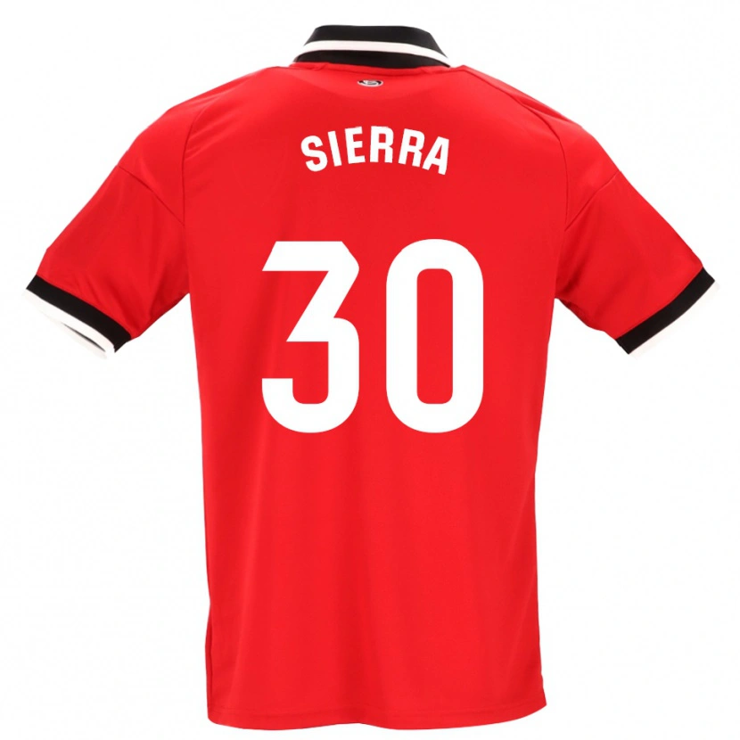 Danxen Heren Miguel Sierra #30 Zwart Wit Rood Uitshirt Uittenue 2026/27 T-Shirt