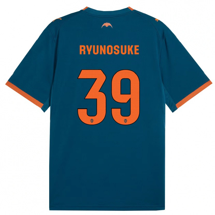 Danxen Heren Ryunosuke Sato #39 Staalblauw Oranje Uitshirt Uittenue 2026/27 T-Shirt