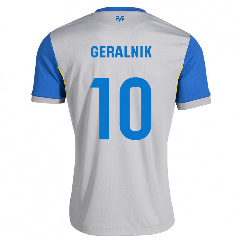 Danxen Heren Tiago Geralnik #10 Dodgerblauw Grijs Uitshirt Uittenue 2026/27 T-Shirt