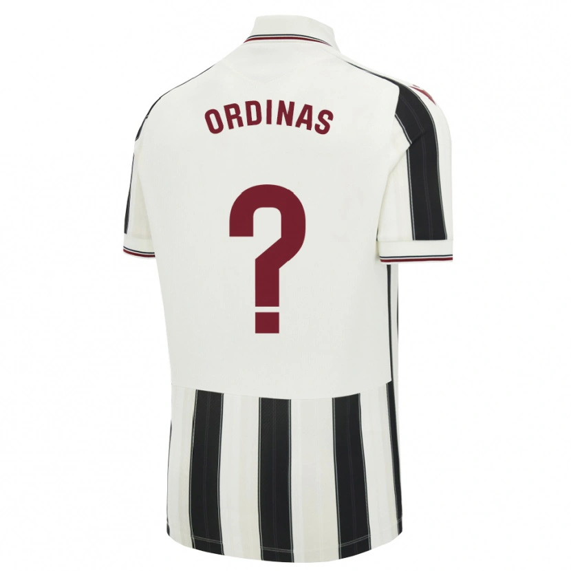 Danxen Heren Matías Ordinas #0 Zwart Wit Rood Uitshirt Uittenue 2026/27 T-Shirt