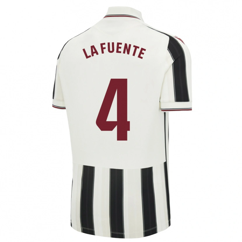 Danxen Heren Adrián Dela #4 Zwart Wit Rood Uitshirt Uittenue 2026/27 T-Shirt