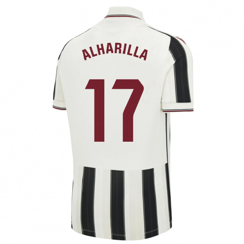 Danxen Heren María Alharilla #17 Zwart Wit Rood Uitshirt Uittenue 2026/27 T-Shirt