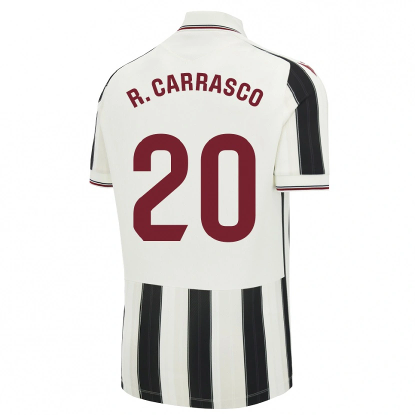 Danxen Heren Raiderlin Carrasco #20 Zwart Wit Rood Uitshirt Uittenue 2026/27 T-Shirt