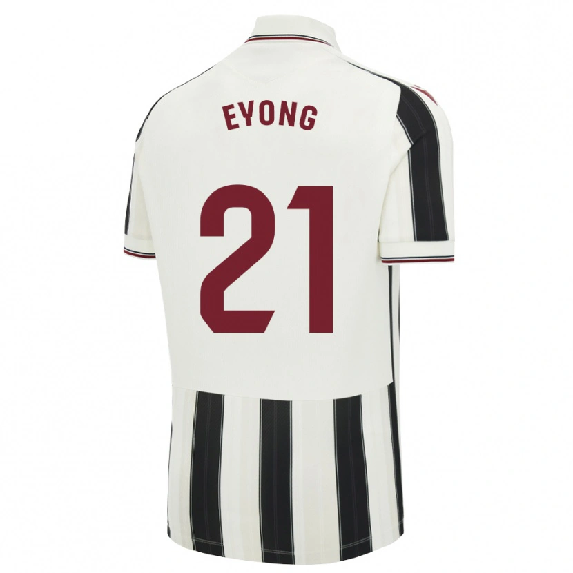 Danxen Heren Karl Etta Eyong #21 Zwart Wit Rood Uitshirt Uittenue 2026/27 T-Shirt
