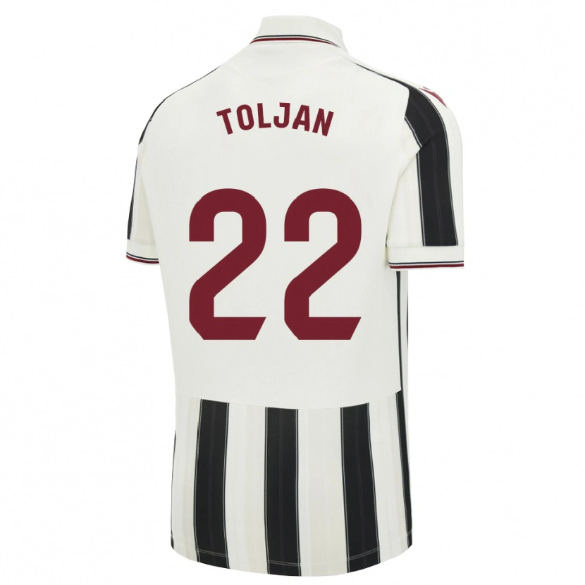 Danxen Heren Jeremy Toljan #22 Zwart Wit Rood Uitshirt Uittenue 2026/27 T-Shirt