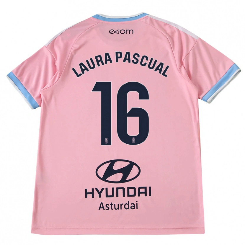 Danxen Heren Laura Pascual #16 Centaurieblauw Roze Uitshirt Uittenue 2026/27 T-Shirt