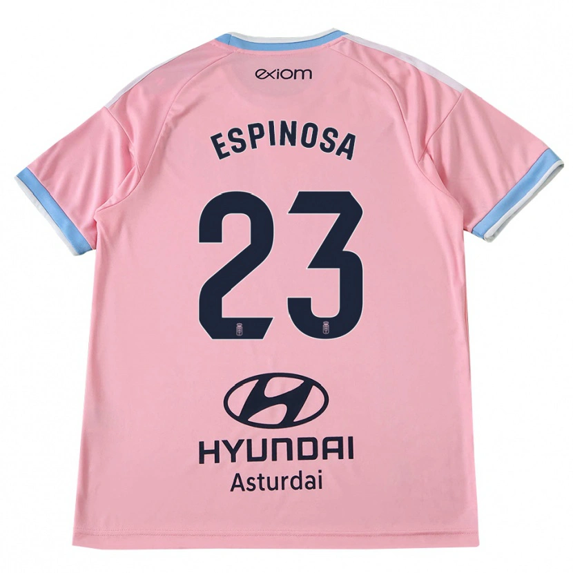 Danxen Heren Diego Espinosa #23 Centaurieblauw Roze Uitshirt Uittenue 2026/27 T-Shirt