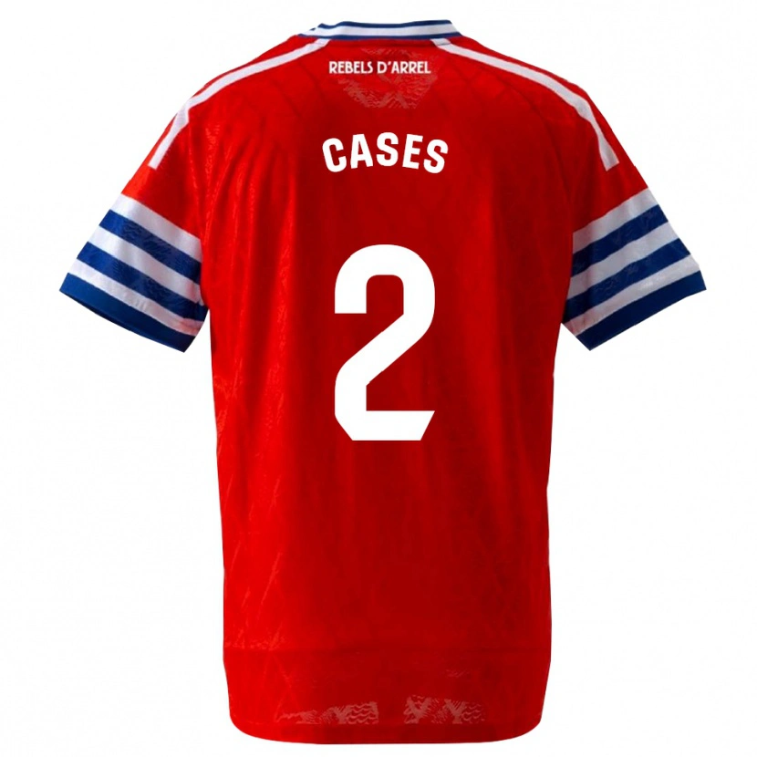 Danxen Heren Arnau Cases #2 Koninklijk Blauw Rood Uitshirt Uittenue 2026/27 T-Shirt