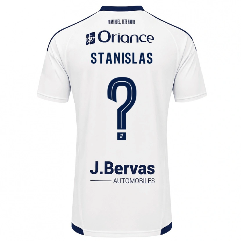 Danxen Heren Lohys Stanislas #0 Marineblauw Wit Uitshirt Uittenue 2026/27 T-Shirt