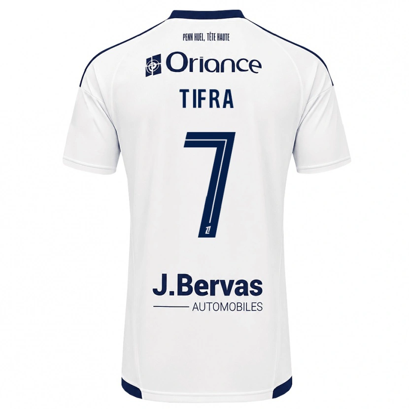 Danxen Heren Darri Tifra #7 Marineblauw Wit Uitshirt Uittenue 2026/27 T-Shirt