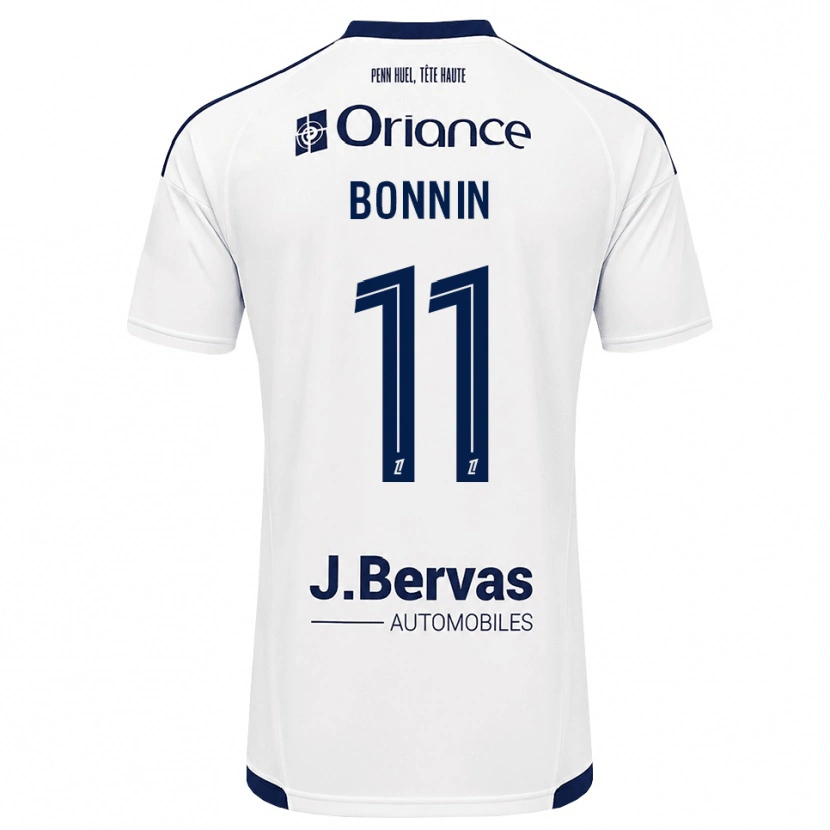 Danxen Heren Lilian Bonnin #11 Marineblauw Wit Uitshirt Uittenue 2026/27 T-Shirt