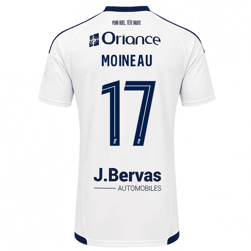 Danxen Heren Nathan Moineau #17 Marineblauw Wit Uitshirt Uittenue 2026/27 T-Shirt
