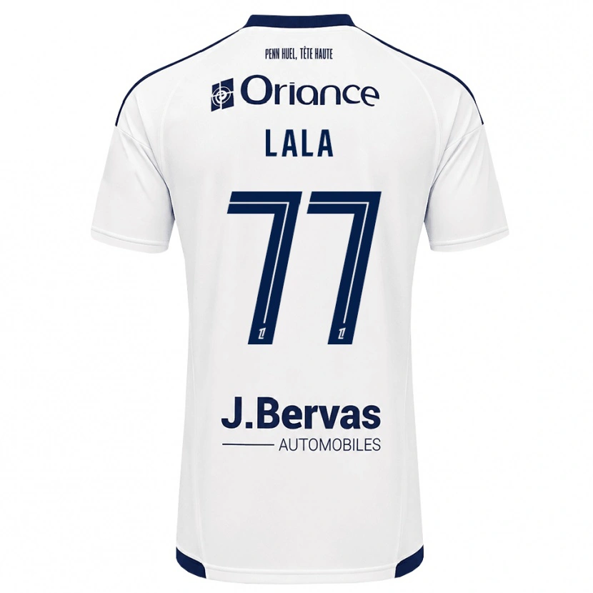 Danxen Heren Kenny Lala #77 Marineblauw Wit Uitshirt Uittenue 2026/27 T-Shirt