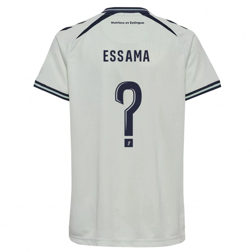 Danxen Heren Brian Essama #0 Middernachtblauw Wit Uitshirt Uittenue 2026/27 T-Shirt