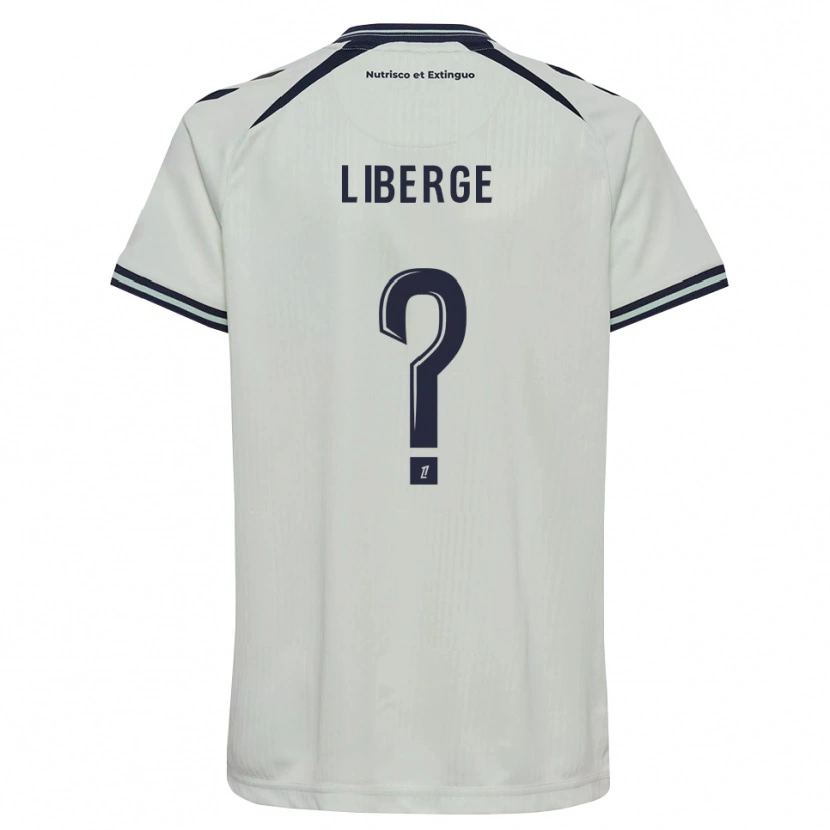 Danxen Heren Aïssatou Liberge #0 Middernachtblauw Wit Uitshirt Uittenue 2026/27 T-Shirt