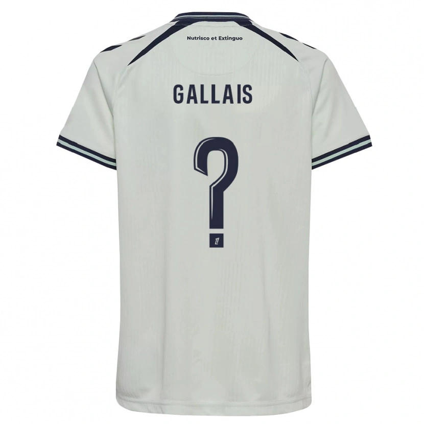 Danxen Heren Thaïs Gallais #0 Middernachtblauw Wit Uitshirt Uittenue 2026/27 T-Shirt