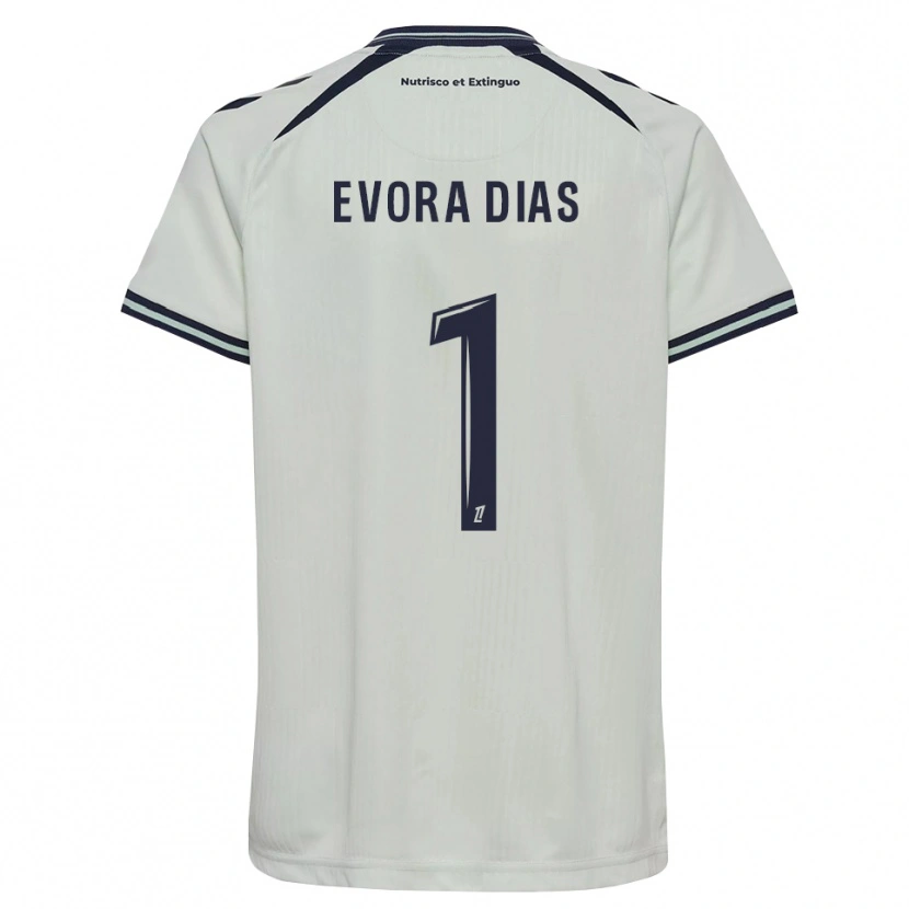 Danxen Heren Enzo Evora Dias #1 Middernachtblauw Wit Uitshirt Uittenue 2026/27 T-Shirt