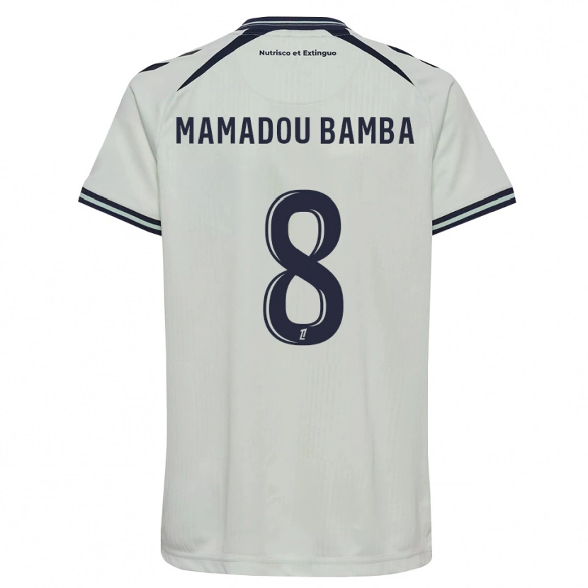 Danxen Heren Ben Mamadou Bamba #8 Middernachtblauw Wit Uitshirt Uittenue 2026/27 T-Shirt