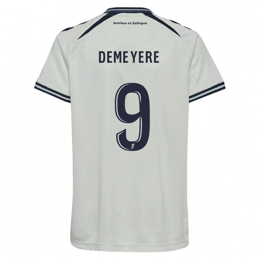 Danxen Heren Silke Demeyere #9 Middernachtblauw Wit Uitshirt Uittenue 2026/27 T-Shirt