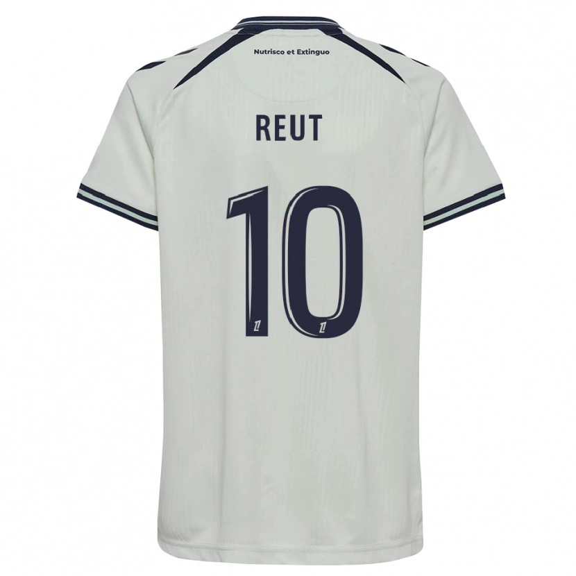 Danxen Heren Nicolas Reut #10 Middernachtblauw Wit Uitshirt Uittenue 2026/27 T-Shirt