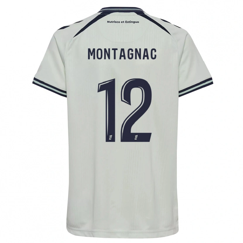 Danxen Heren Alexandre Montagnac #12 Middernachtblauw Wit Uitshirt Uittenue 2026/27 T-Shirt