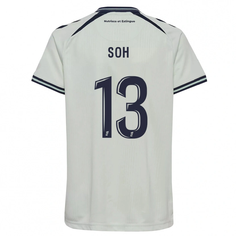 Danxen Heren Yanis Soh #13 Middernachtblauw Wit Uitshirt Uittenue 2026/27 T-Shirt
