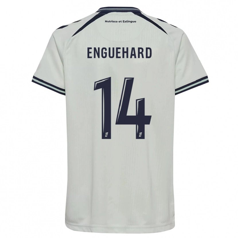Danxen Heren Romane Enguehard #14 Middernachtblauw Wit Uitshirt Uittenue 2026/27 T-Shirt