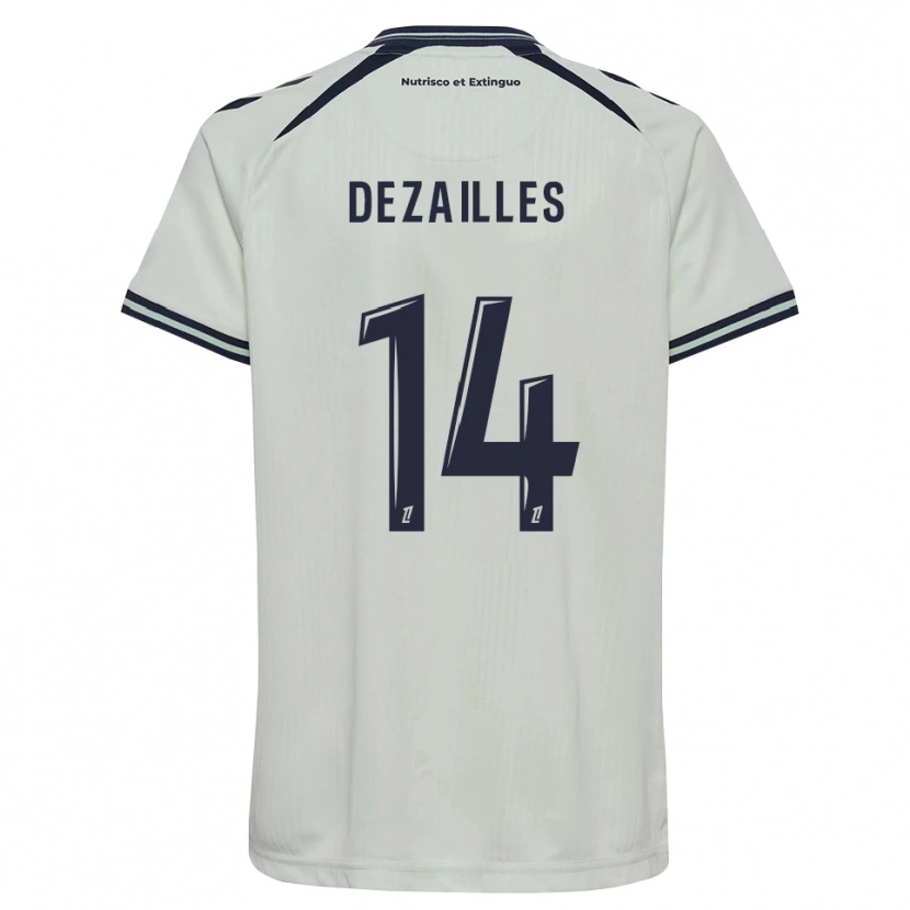 Danxen Heren Arsène Dezailles #14 Middernachtblauw Wit Uitshirt Uittenue 2026/27 T-Shirt