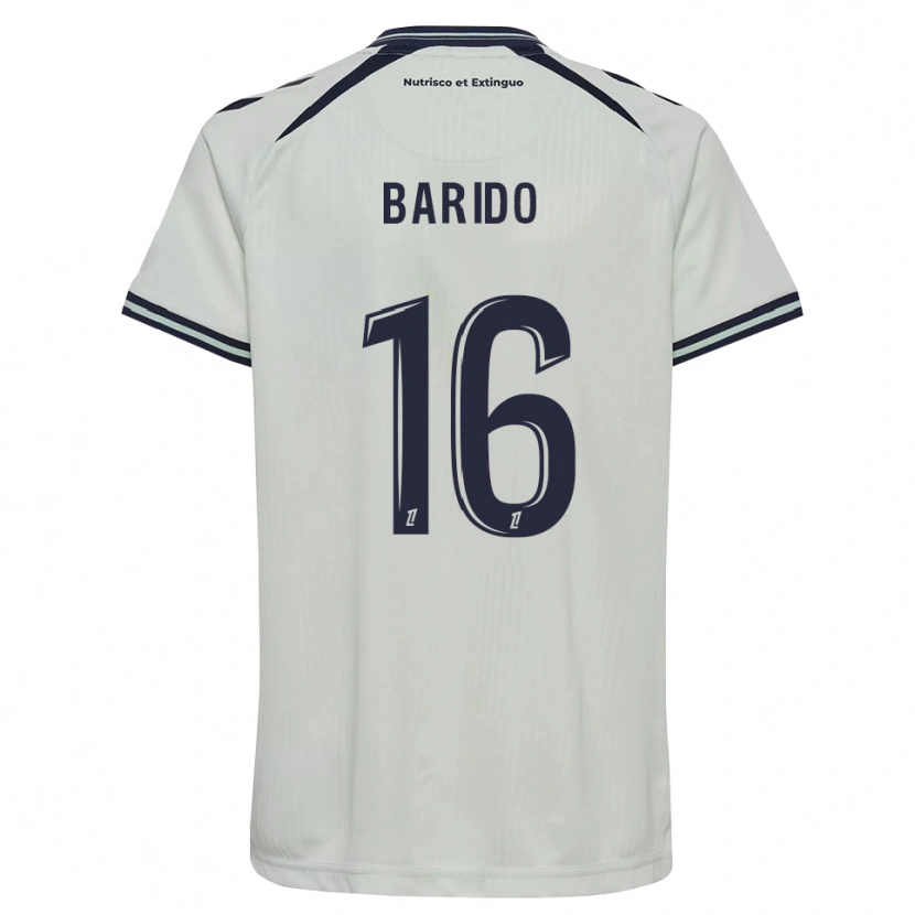 Danxen Heren Jules Barido #16 Middernachtblauw Wit Uitshirt Uittenue 2026/27 T-Shirt