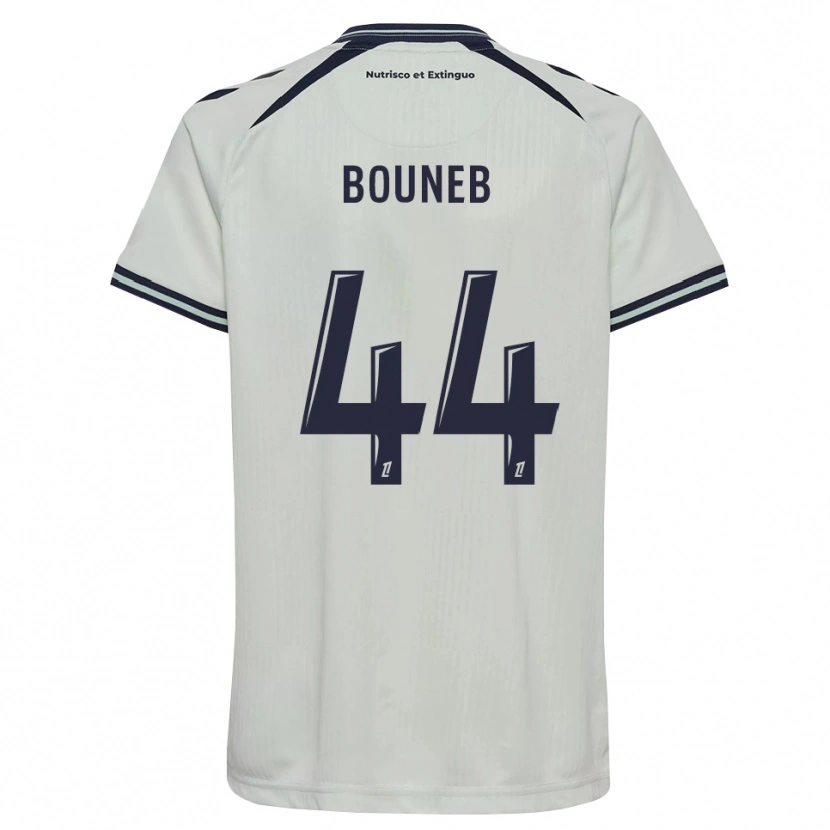 Danxen Heren Ismaïl Bouneb #44 Middernachtblauw Wit Uitshirt Uittenue 2026/27 T-Shirt