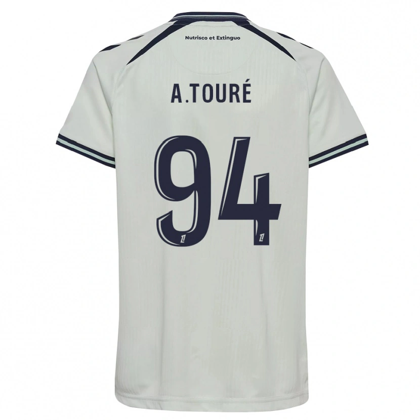 Danxen Heren Abdoulaye Touré #94 Middernachtblauw Wit Uitshirt Uittenue 2026/27 T-Shirt