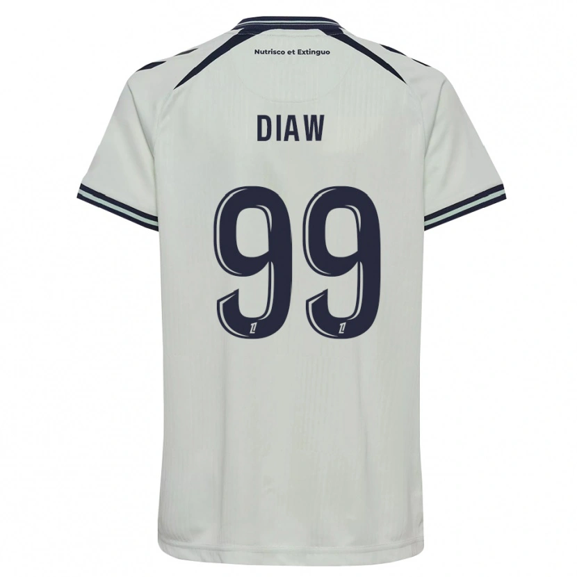 Danxen Heren Mory Diaw #99 Middernachtblauw Wit Uitshirt Uittenue 2026/27 T-Shirt