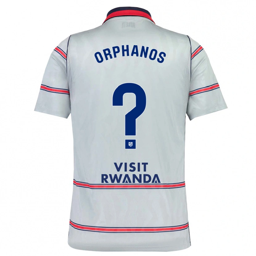 Danxen Heren Stamatis Orphanos #0 Grijs Rood Marineblauw Thuisshirt Derde Tenue 2026/27 T-Shirt