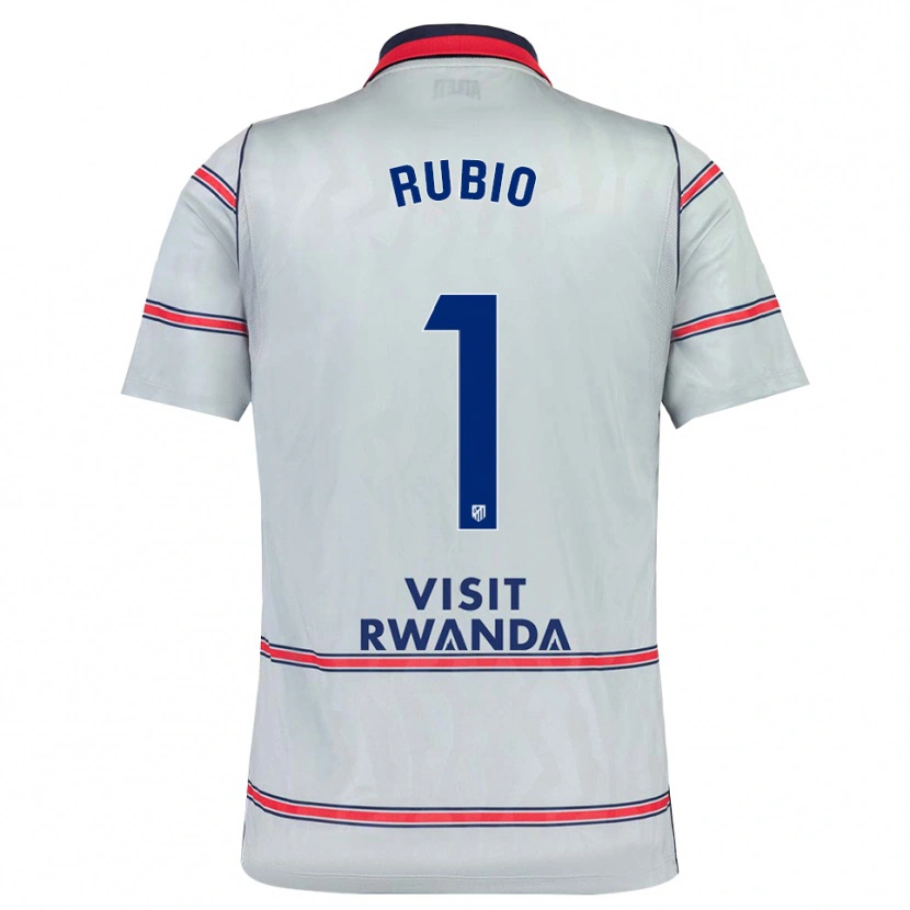 Danxen Heren Dani Rubio #1 Grijs Rood Marineblauw Thuisshirt Derde Tenue 2026/27 T-Shirt