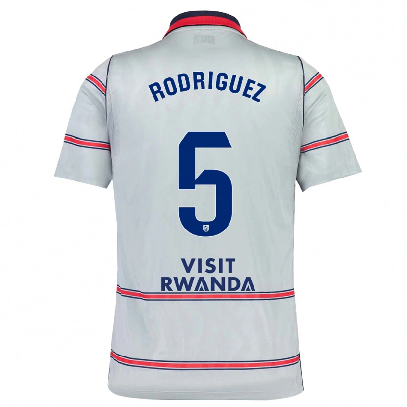 Danxen Heren Cinta Rodriguez #5 Grijs Rood Marineblauw Thuisshirt Derde Tenue 2026/27 T-Shirt